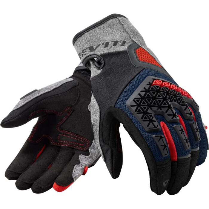 REV'IT Mangrove Gloves Silver/Blue