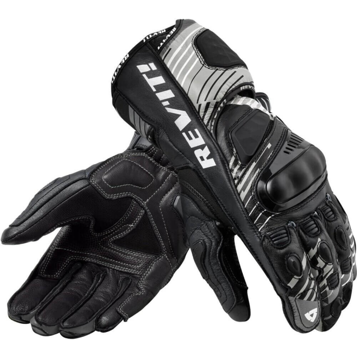 REV'IT Apex Gloves White/Black