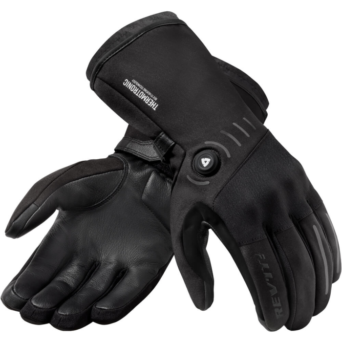 REV'IT Freedom H2O Heated Gloves Black