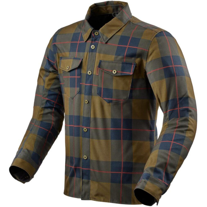 REV'IT Bison 2 H2O Overshirt Ocher Yellow