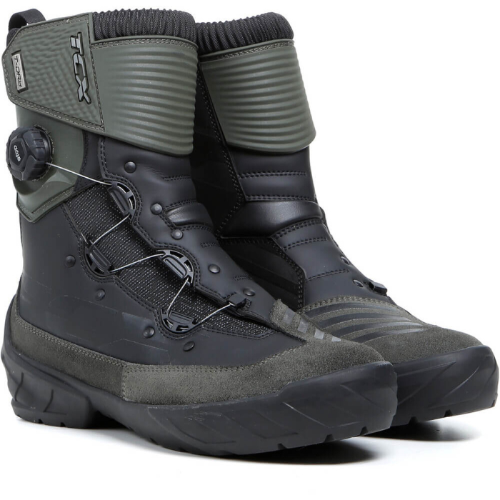 TCX Infinity 3 Mid WP Boots Black/Green D07