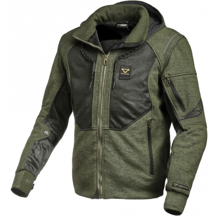 Macna Breeze Hoodie Green/Black 404