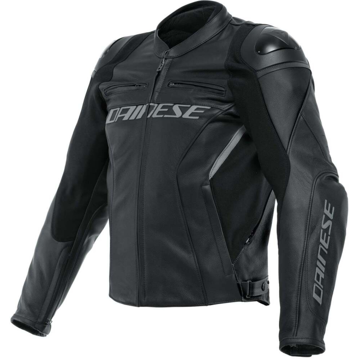 Dainese Racing 4 Leather Jacket Black/Black 631