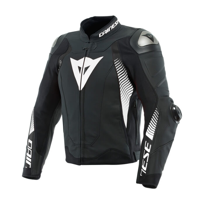 Dainese Super Speed 4 Leather Jacket White 78A