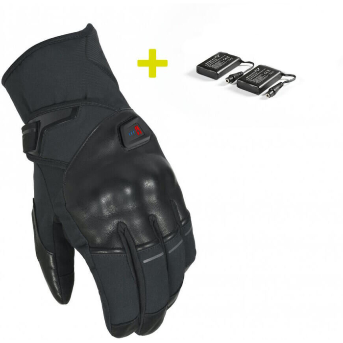 Macna Era RTX Lady Heated Gloves Black + Accu Kit
