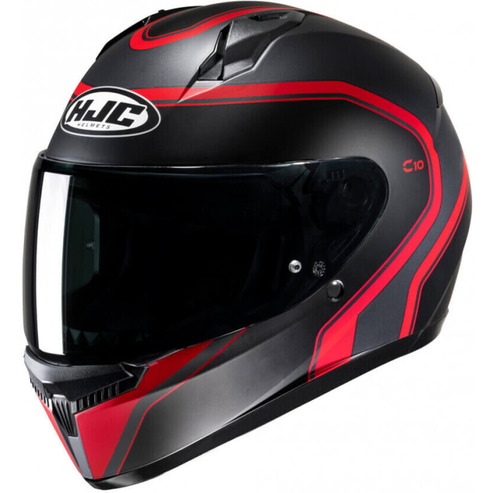 HJC C10 Elie Black/Red 130