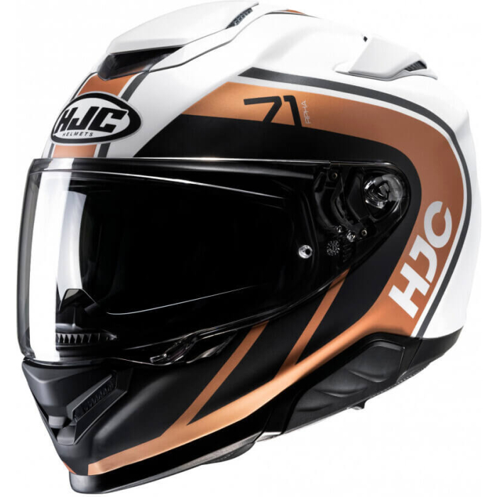 HJC RPHA-71 Mapos White/Brown 271