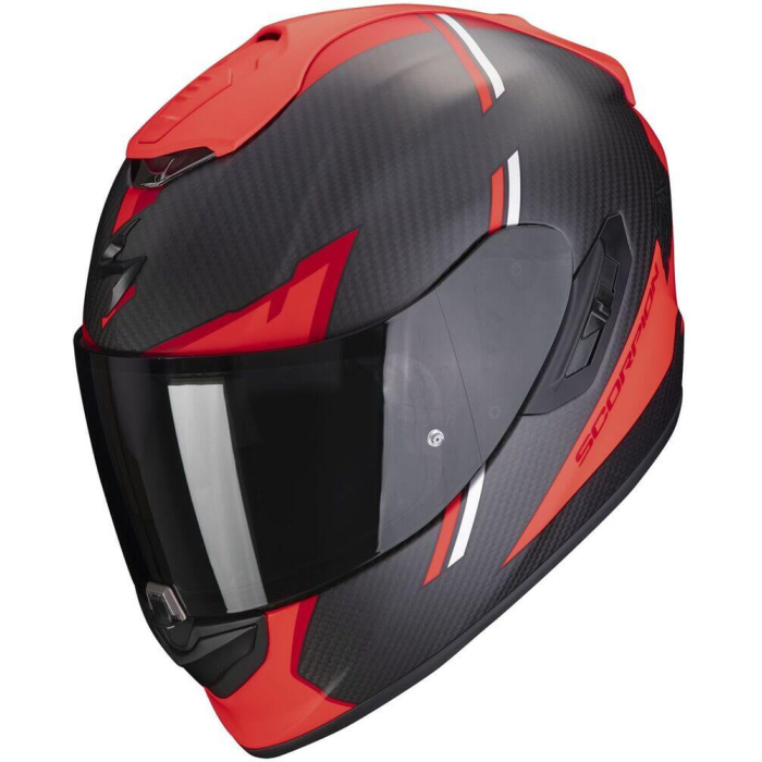 Scorpion EXO-1400 EVO Carbon Air Kendal Matt Black/Red
