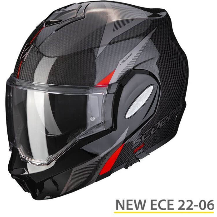 Scorpion EXO-Tech EVO Carbon Top Black/Red