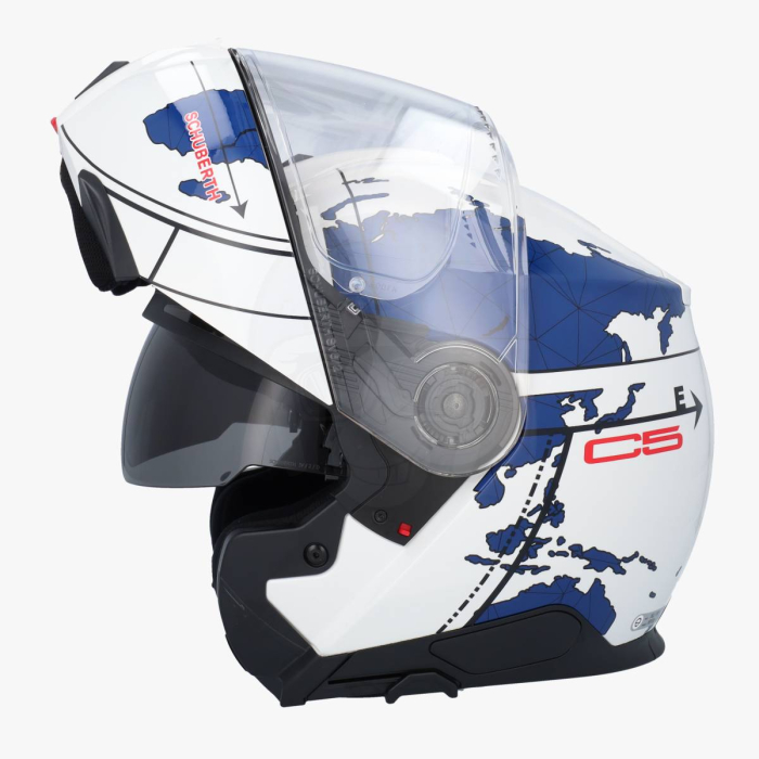 Schuberth C5 Globe White/Blue