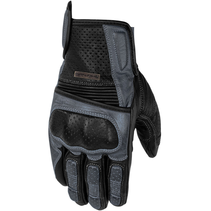 Rusty Stitches Zeke Gloves Black-Grey 219