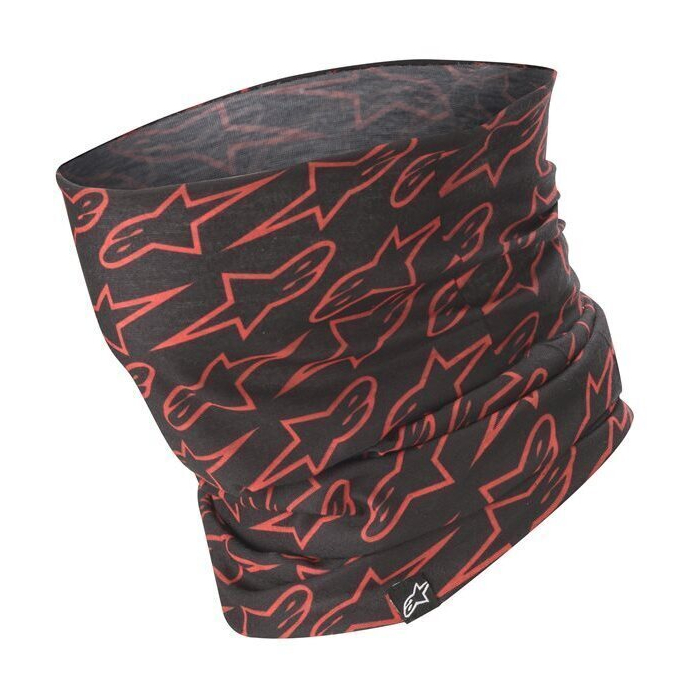 Alpinestars Astars Neck Tube Black Red Fluo 1030