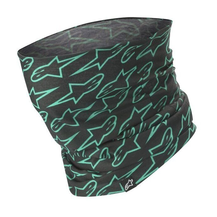 Alpinestars Astars Neck Tube Black Teal 1170