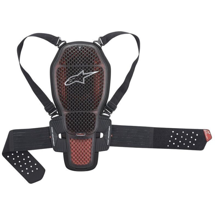 Alpinestars Nucleon KR-1 Cell Transparent Smoke Red Black 009