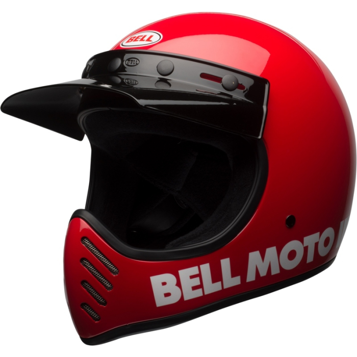 BELL Moto-3 Classic Gloss Red 06