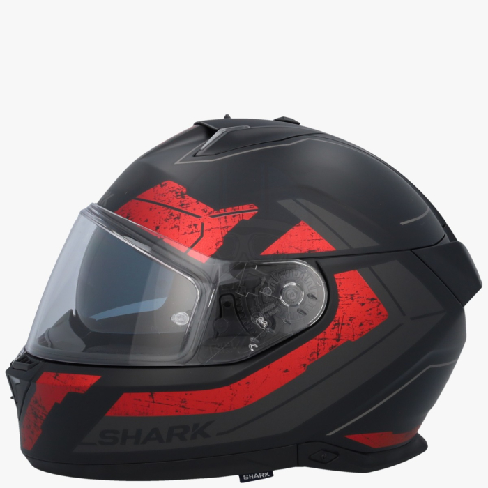 Shark Skwal I3 Rhad Mat Black/Chrom/Red KUR