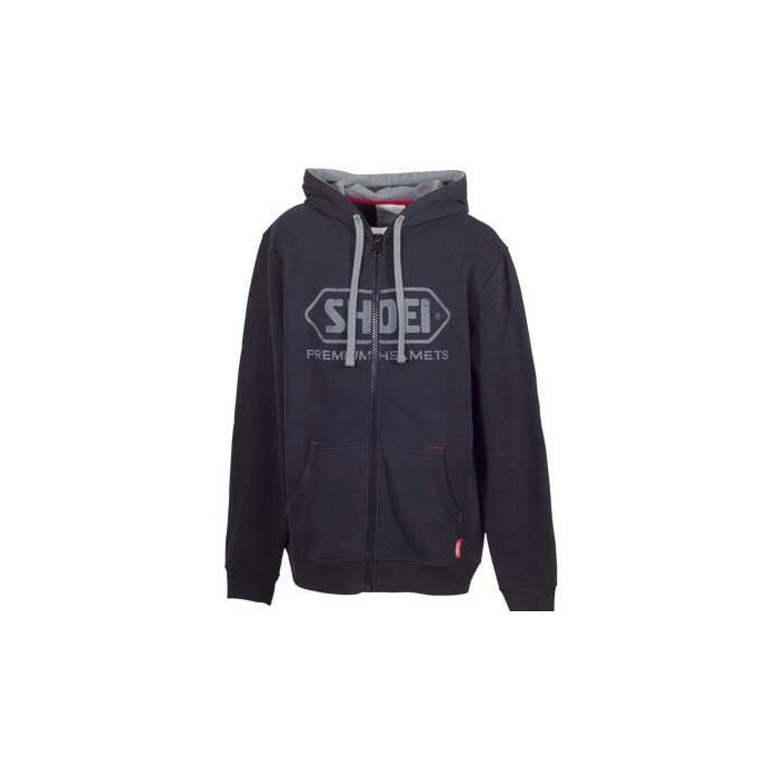 Shoei Zip Hoody Black