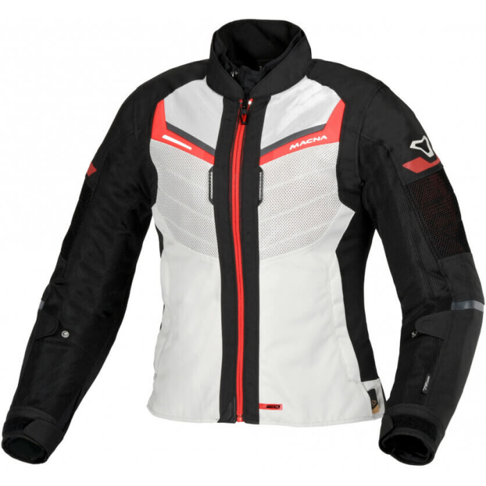 Macna Tondo Ladies Jacket Grey/Red