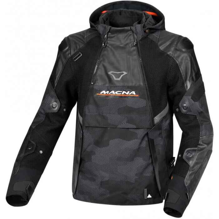 Macna Bradical Jacket Black/Orange