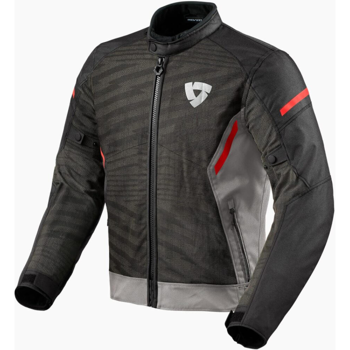 REV'IT Torque 2 H2O Jacket Grey/Red
