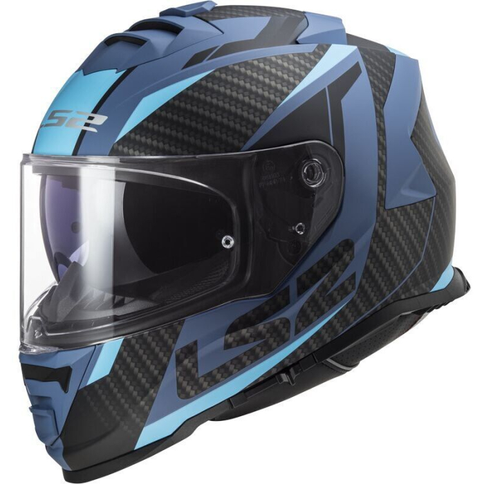 LS2 FF800 Storm II Racer Matt Blue