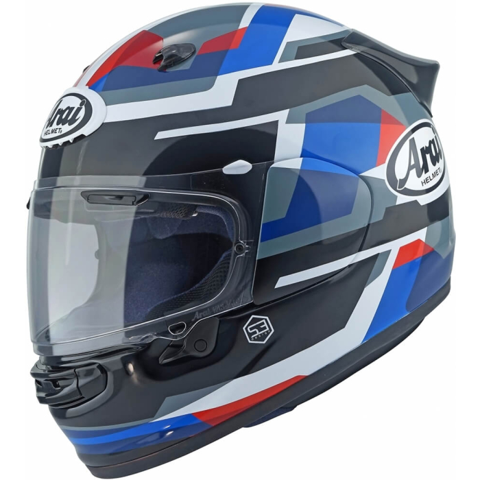 Arai Quantic 06 Abstract Blue