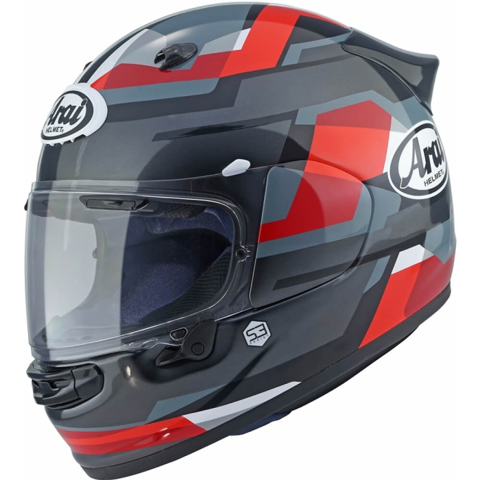 Arai Quantic 06 Abstract Red