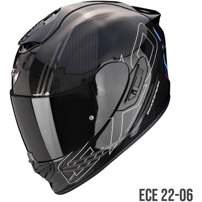 Scorpion EXO-1400 EVO 2 AIR Carbon Reika Black/Silver/Blue