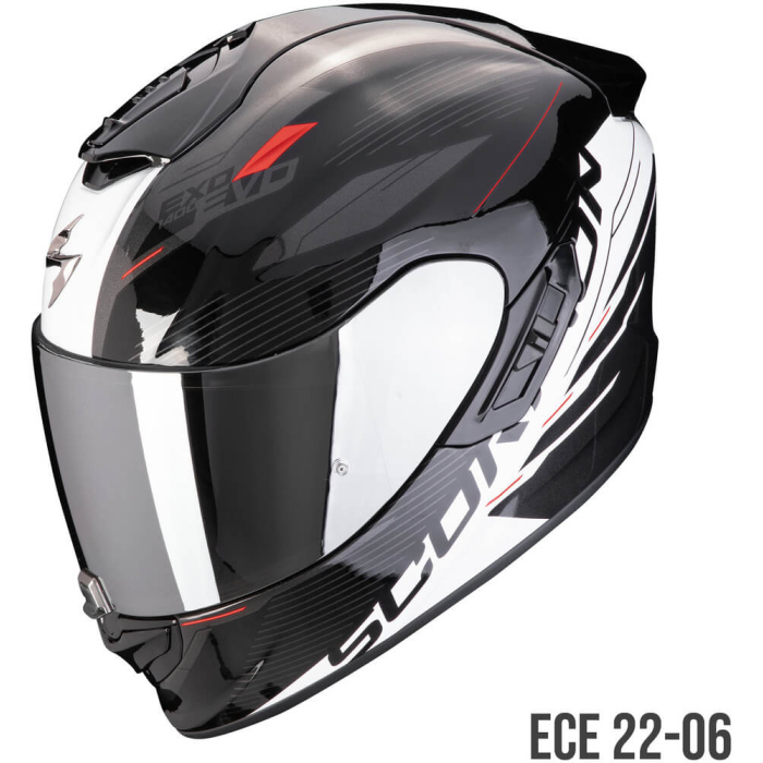 Scorpion EXO-1400 EVO 2 AIR Luma Black/White
