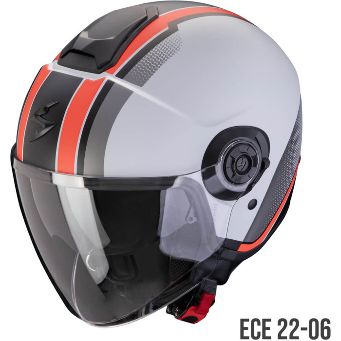 Scorpion EXO-CITY II Vel Matt Grey/Red