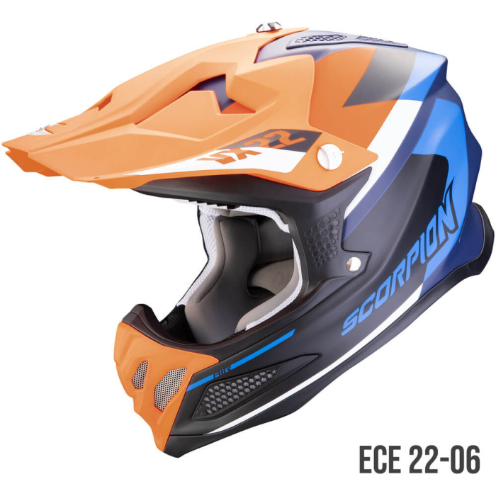 Scorpion VX-22 AIR Beta Matt Blue/Orange