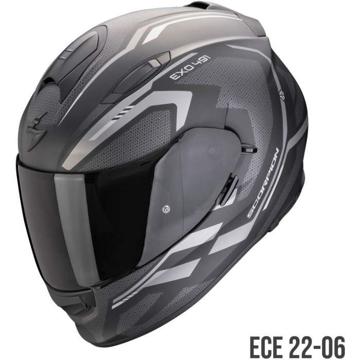 Scorpion EXO-491 Kripta Matt Black/Silver