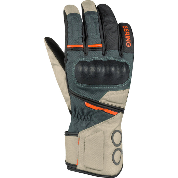 Bering Siberia Gloves Beige/Grey/Orange