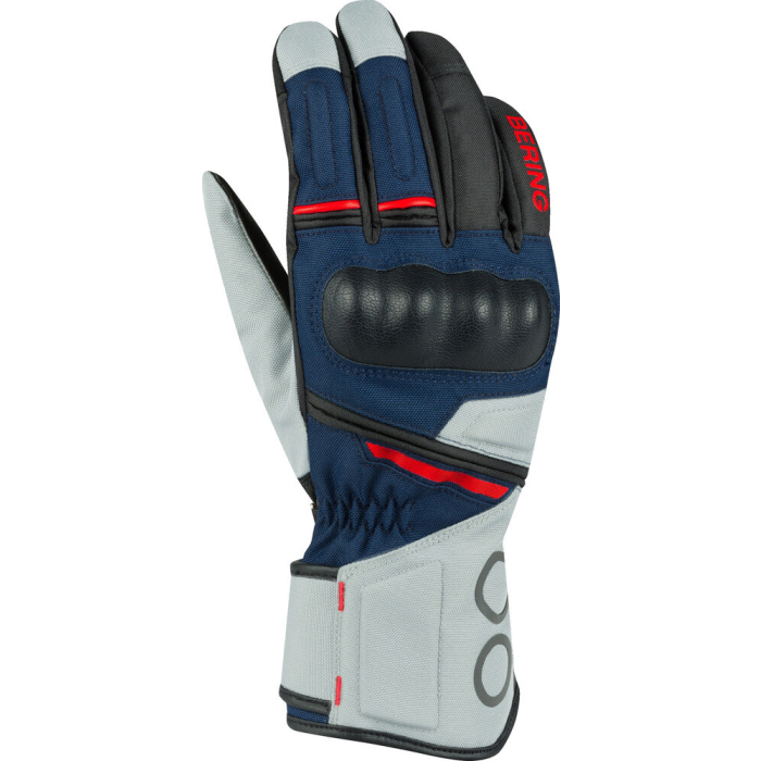 Bering Lady Siberia Gloves Grey/Blue/Red