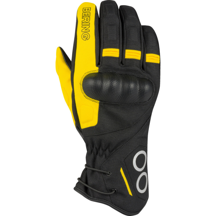 Bering Zephyr Gloves Black/Grey/Yellow