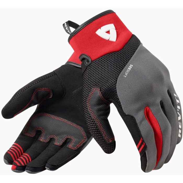 REV'IT Endo Gloves Grey/Red