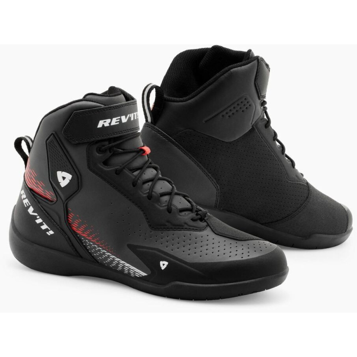 REV'IT G-Force 2 Shoes Black/Neon Red