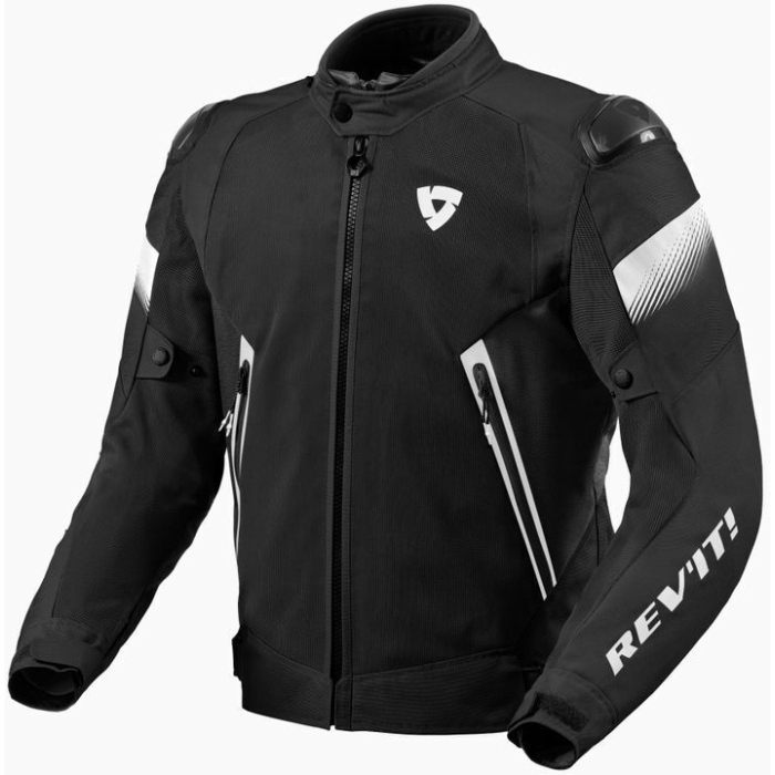 REV'IT Control Air H2O Jacket Black/White