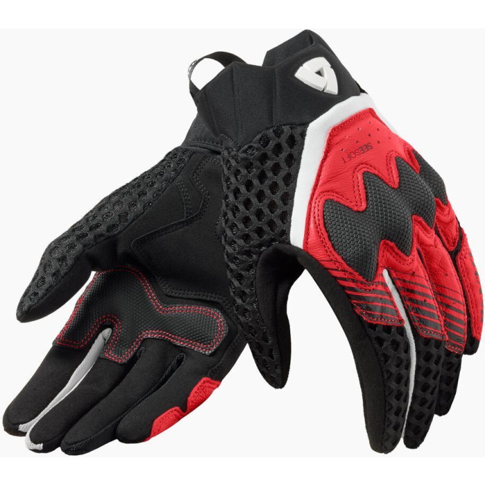 REV'IT Veloz Ladies Gloves Black/Red