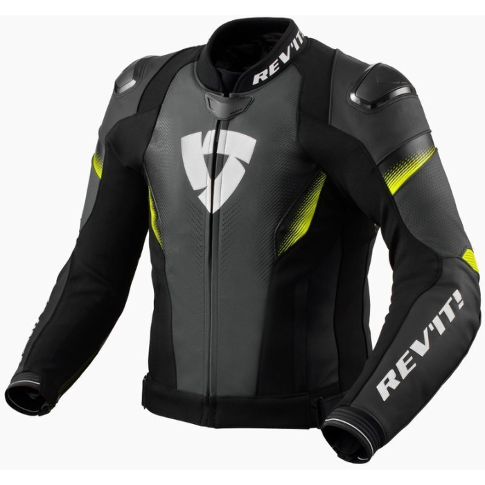 REV'IT Control Jacket Black/Neon Yellow