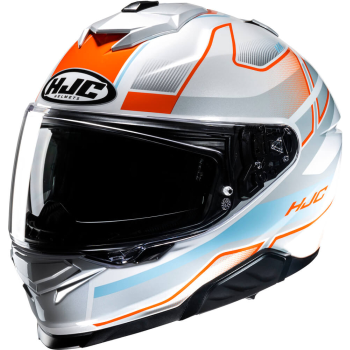 HJC i71 Iorix White/Orange