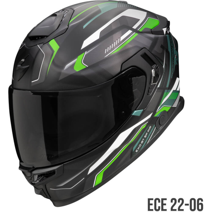 Scorpion EXO-GT SP AIR Augusta Matt Black/Grey/Green