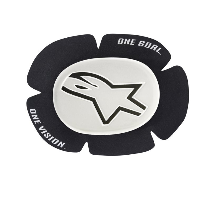 Alpinestars GP Sport Evo Knee Slider White Black 21