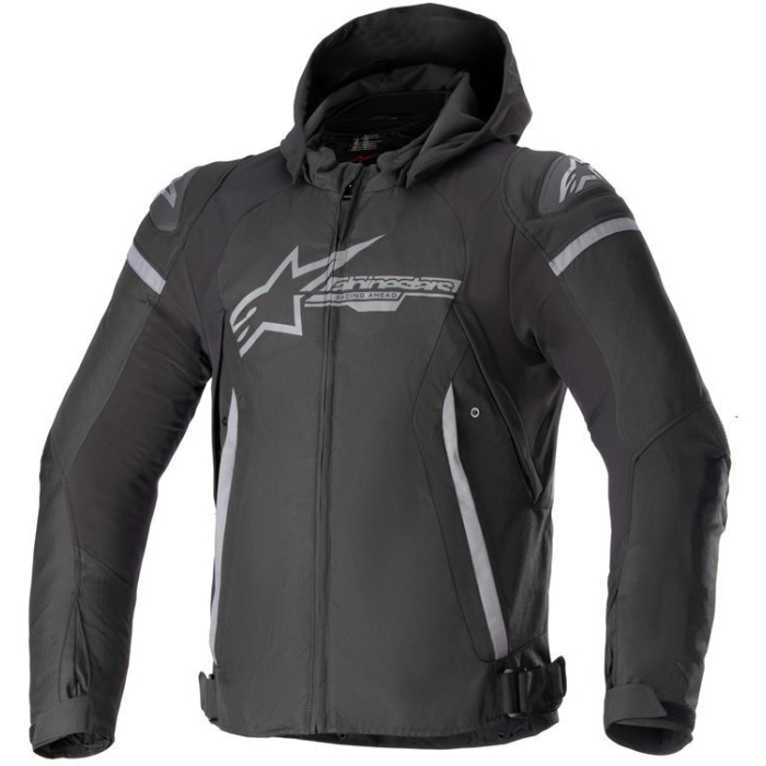 Alpinestars Zaca Waterproof Jacket Black Dark Gray 111