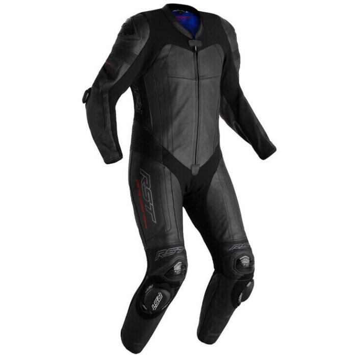 RST Pro Series Evo Airbag CE Men Leather Suit  Black/Black