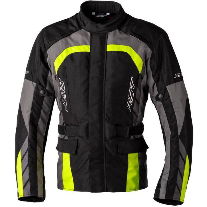 RST RST Alpha 5 CE Textile Jacket Black/Fluo Yellow