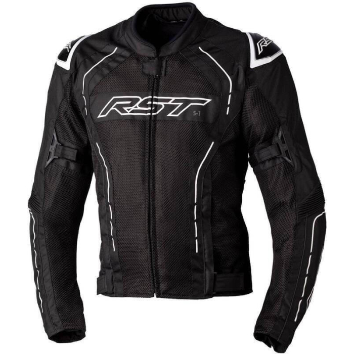 RST RST S1 Mesh CE Textile Jacket Black/White