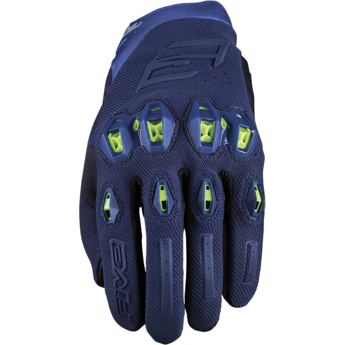 Five Stunt Evo 2 Gloves Blue/Yellow