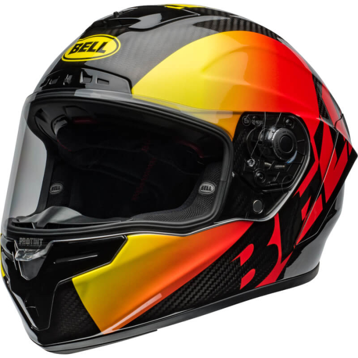 BELL Race Star DLX Flex 06 Offset Gloss Black/Red