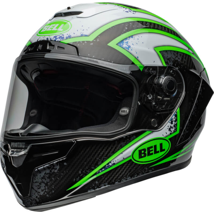 BELL Race Star DLX Flex 06 Xenon Gloss Black/Kryptonite
